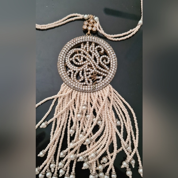 A Beaded long necklace - Picture 3 of 6